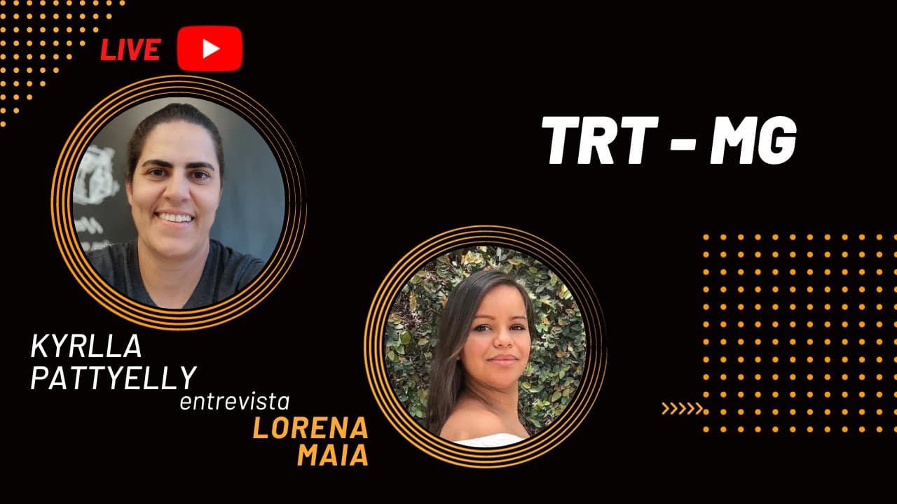 Thumbnail do vídeo: Como Fui Aprovada - TRT-MG